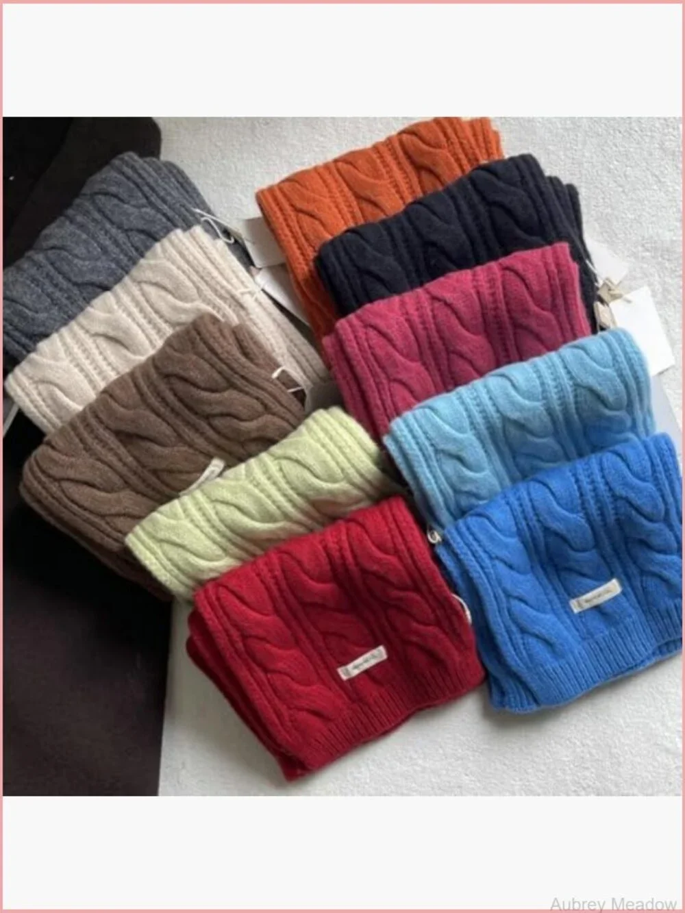 Knitted Scarf Shawl Wrap - Versatile Cape Cardigan Shoulder Top Sweater